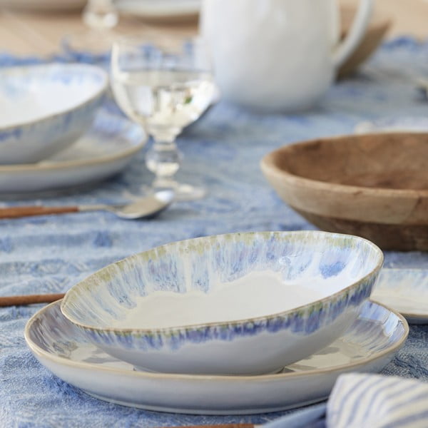 Plava zdjela od kamenine Costa Nova Brisa, ⌀ 24 cm-image-1