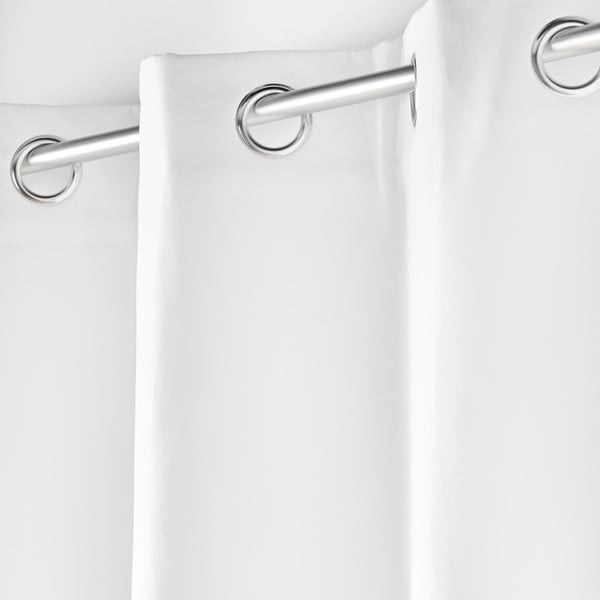 Bijela termo izolacijska zavjesa od mikrovlakana 135x180 cm Micropolar – douceur d'intérieur-image-2