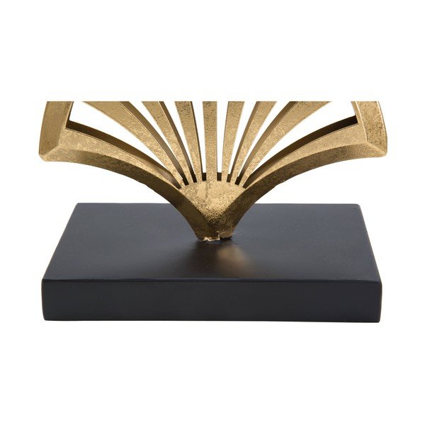 Metalni kipić u zlatnom dekoru Mauro Ferretti Triple Leaf-image-1