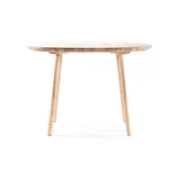 Blagovaonski stol od punog drveta EMKO Naive, ⌀ 110 cm-image-2