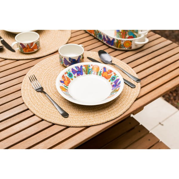 Prirodni podmetač s pamukom Tiseco Home Studio, ø 38 cm-image-1