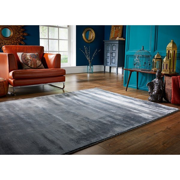 Sivi ručno tkani tepih Flair Rugs Cairo, 120 x 170 cm-image-1