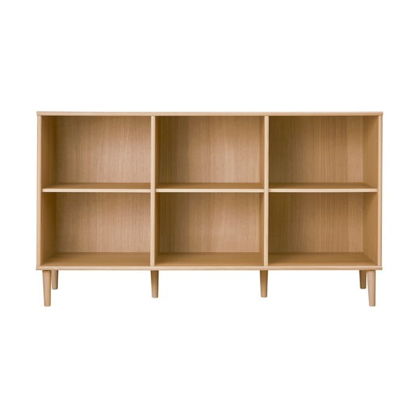Biblioteka u dekoru hrasta u prirodnoj boji 133x75 cm Mistral – Hammel Furniture