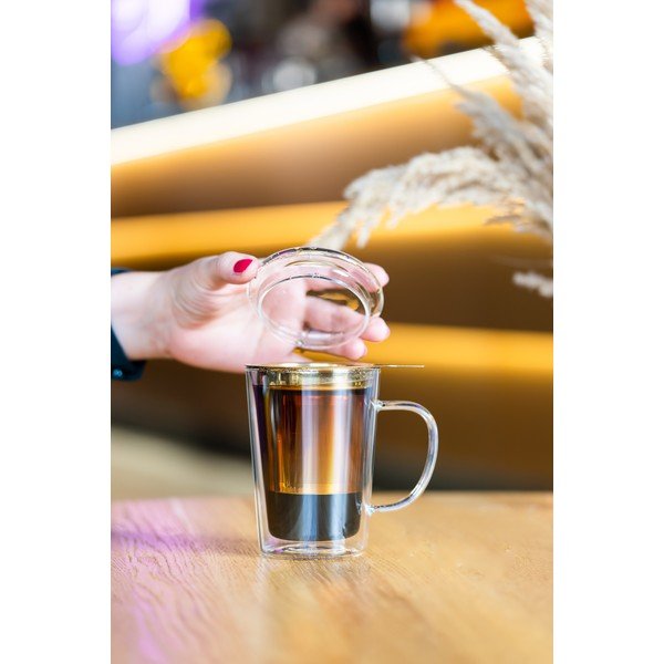 Šalica s cjedilom 350 ml Amo – Vialli Design-image-3