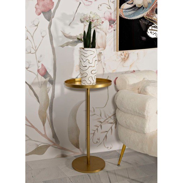 Metalni okrugao pomoćni stol ø 51 cm Doha – Mauro Ferretti-image-1