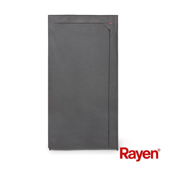 Sivi tekstilni ormar 79x155 cm – Rayen-image-2