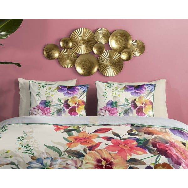 Posteljina od organskog pamuka Descanso Flower Garden, 140 x 220 cm-image-2