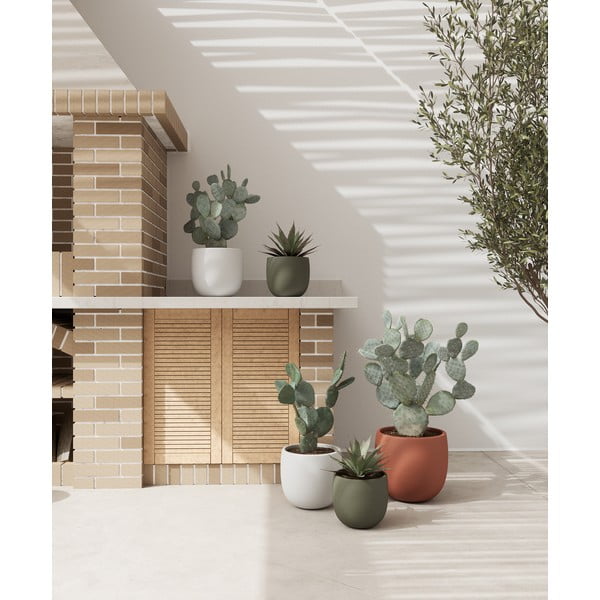 Keramička ručno rađena tegla za cvijeće ø 20 cm Aura – Artevasi-image-2