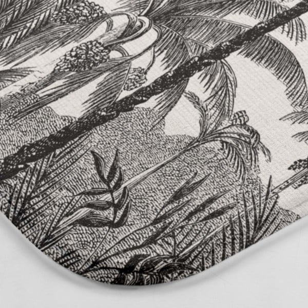 Crna/bež kupaonska prostirka 45x75 cm Cocoty – douceur d'intérieur-image-3