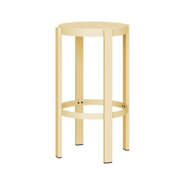 Žuti  željezni stolac Doon – noo.ma