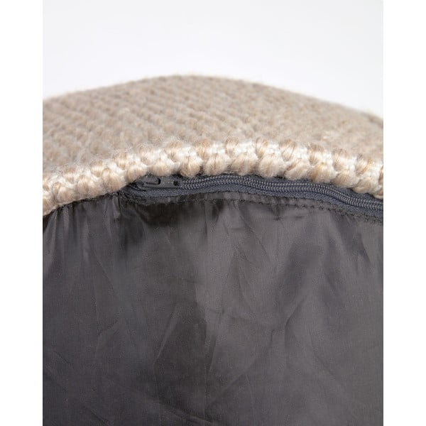 Bež vrtni puf Kave Home Kaie, ø 62 cm-image-2