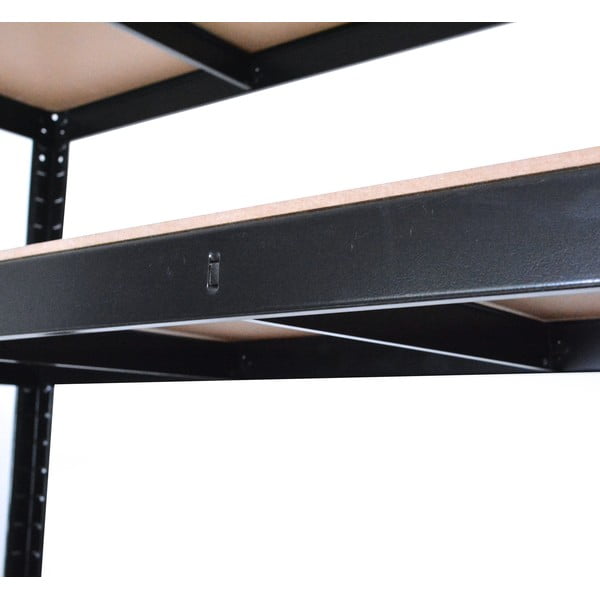 Crni metalni regal za radionicu 120x180 cm – Rojaplast-image-2