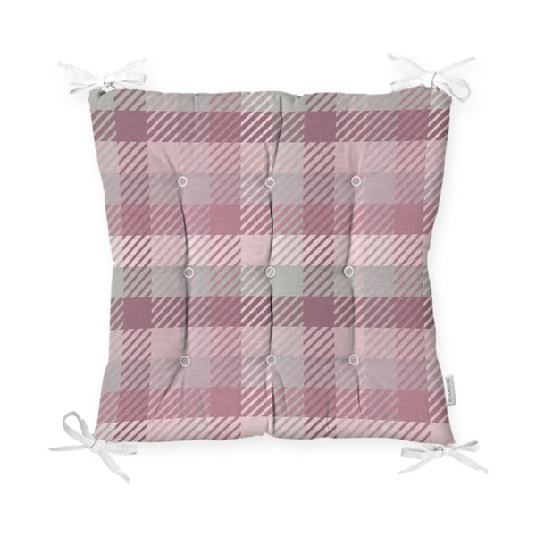 Jastuk za stolicu Minimalist Cushion Covers Flannel Pink, 40 x 40 cm
