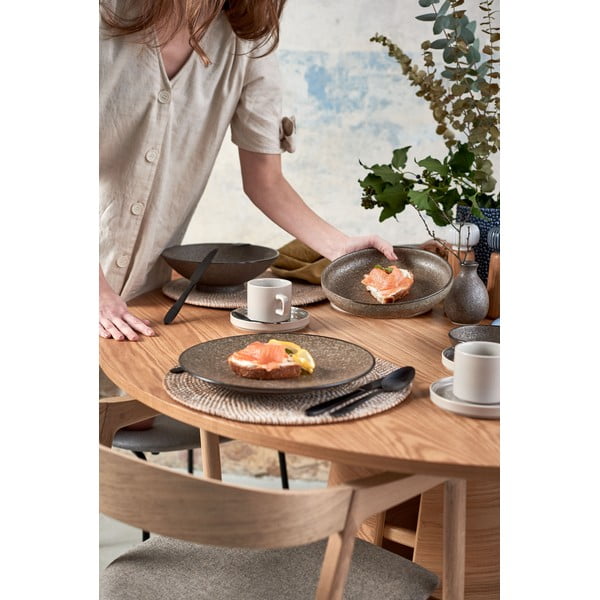 Bijeli podmetač od ratana Tiseco Home Studio, ⌀ 36 cm-image-4