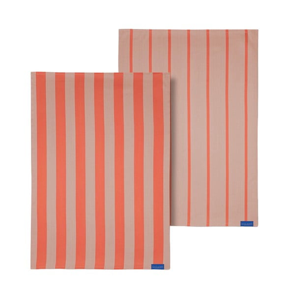 Pamučna kuhinjska krpa 2 kom 50x70 cm Stripes – Mette Ditmer Denmark
