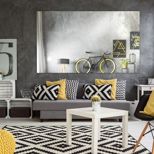 Samoljepljiva naljepnica s efektom ogledala Ambiance Reflective Mirror