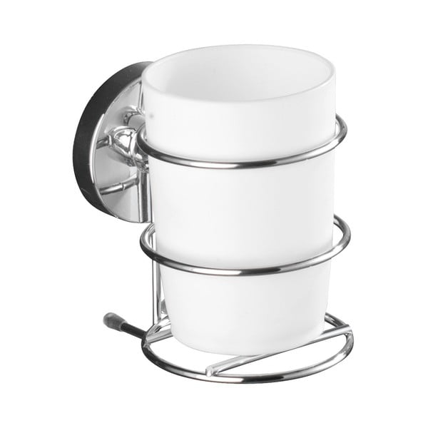 Samostojeća čaša za četkice za zube Wenko Vacuum-Loc 11,5 x 7,5 cm-image-2