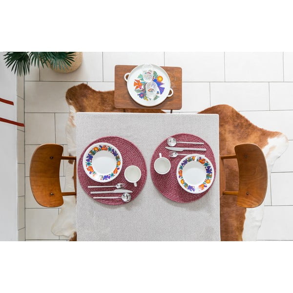 Prirodni podmetač s pamukom Tiseco Home Studio, ø 38 cm-image-4