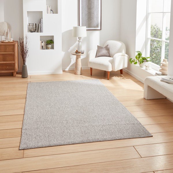 Sivi tepih 200x290 cm Boucle – Think Rugs-image-1