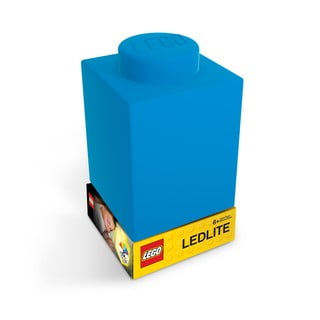 Plava noćna svjetiljka od silikona LEGO® Classic Brick