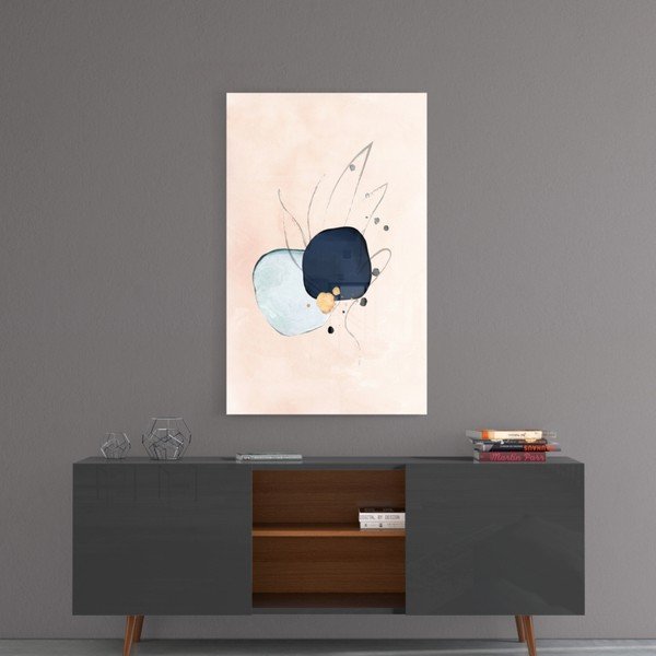 Staklena slika insigne apstraktne ruke, 46 x 72 cm-image-1