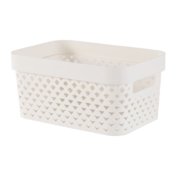 Bež plastična kutija za pohranu 26x17,5x12 cm Pure – Curver