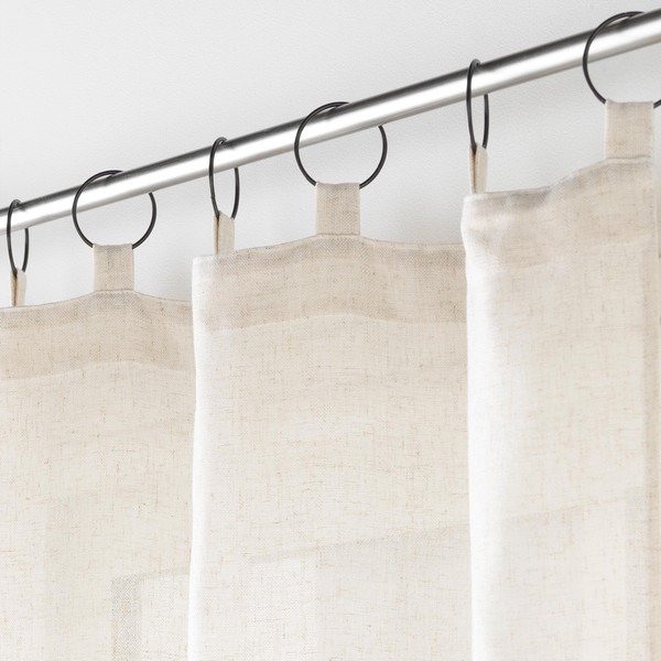 Bež zavjesa 140x240 cm Pauline – douceur d'intérieur-image-1