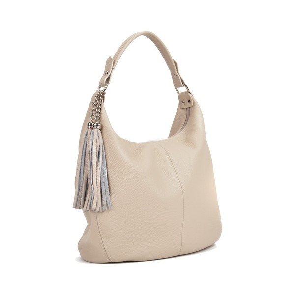 Bež kožna torbica Sofia Cardoni Bruhna-image-4