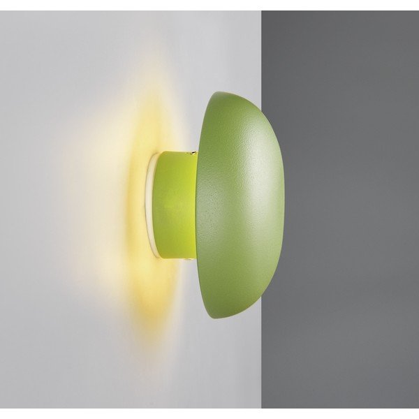 Zelena LED zidna lampa s USB Davey – Reality-image-1