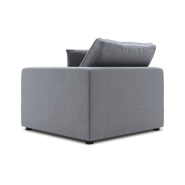Sivi kutni dio modularne sofe od samta Windsor & Co Sofas Galaxy, desni kut-image-3
