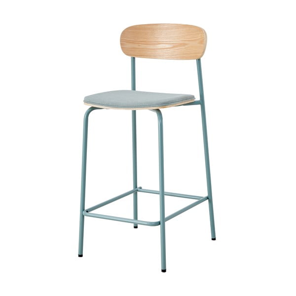 Plave/u prirodnoj boji barske stolice u setu 2 kom (visine sjedala 66 cm) Adriana – Marckeric-image-2