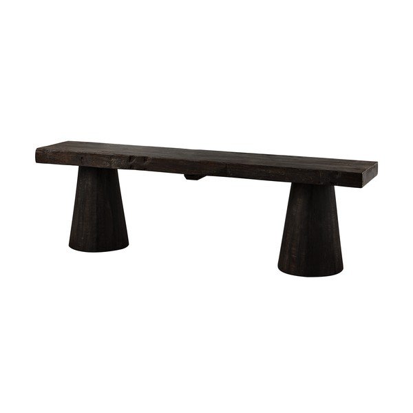 Tamno smeđa klupa Clyde – WOOOD-image-2