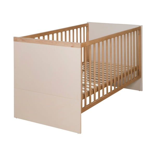 Bež/u prirodnoj boji dječji krevet s podesivom visinom 70x140 cm Jil – Roba