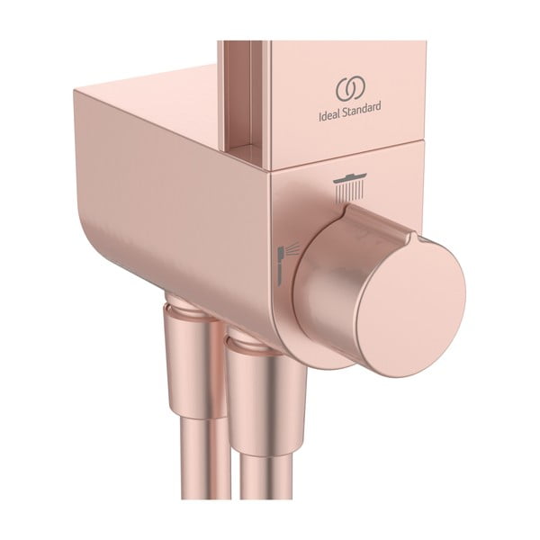 Svijetlo ružičasti metalni set za tuš kabinu 110 cm ALU+ – Ideal Standard-image-2