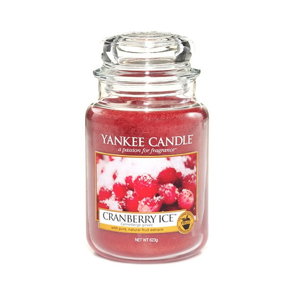 Yankee Candle Ice Cranberries, vrijeme gorenja 110 - 150 sati