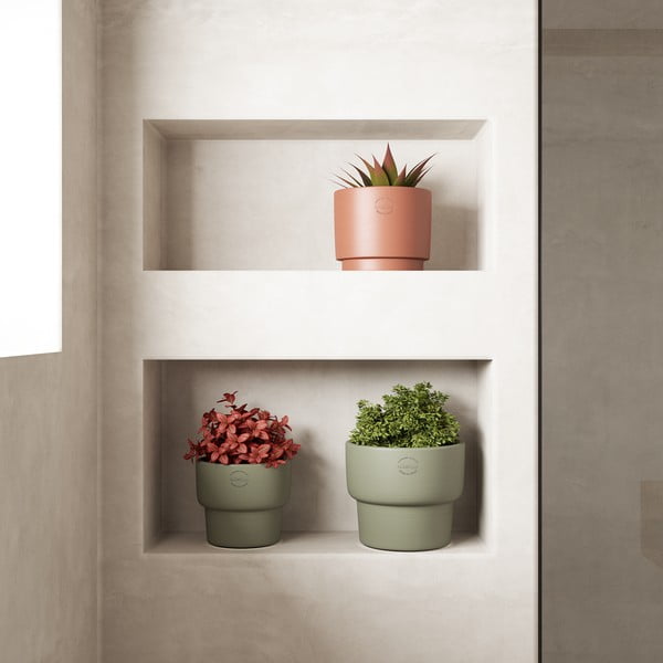 Keramička ručno rađena tegla za cvijeće ø 17 cm Echo – Artevasi-image-4