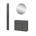 Antracitno sivi set za hodnik Ameca 2.0 – Germania