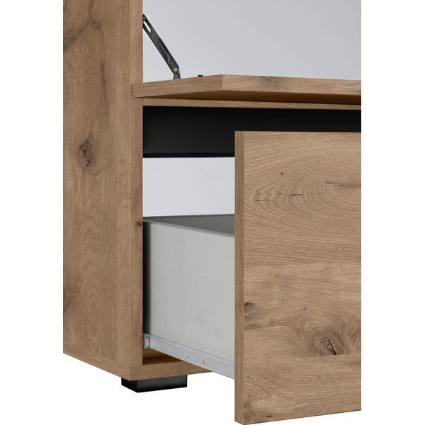 Ormarić za ispod umivaonika u dekoru hrasta u prirodnoj boji 60x55 cm Wisla – Støraa-image-1