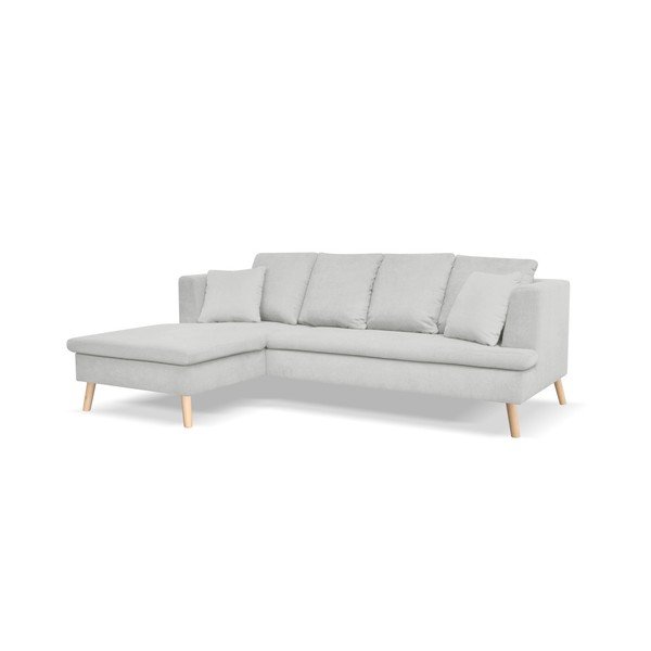 Svijetlosivi četverosjed s s ležaljkom na desnoj strani Cosmopolitan design Newport-image-1