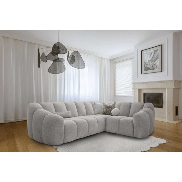 Svijetlo siva kutna garnitura (s desnim kutom/u obliku slova L) Shell – Miuform-image-2