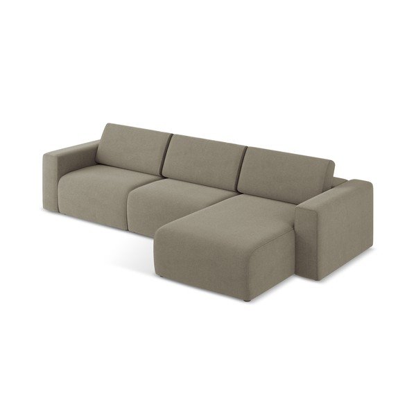 Svjetlo smeđa kutna garnitura (s desnim kutom) Kalea – Makamii-image-3