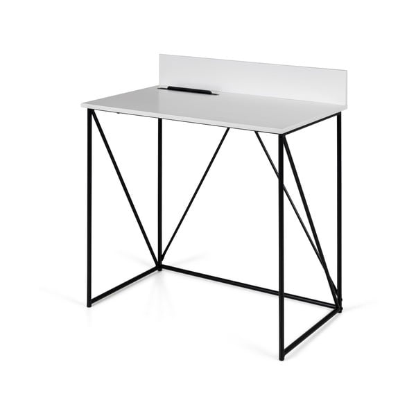 Bijeli radni stol Tenzo Tell, 80 x 48 cm-image-2
