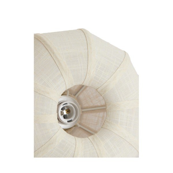 Krem stropna svjetiljka s tekstilnim sjenilom ø 30 cm Zosia – Light & Living-image-4
