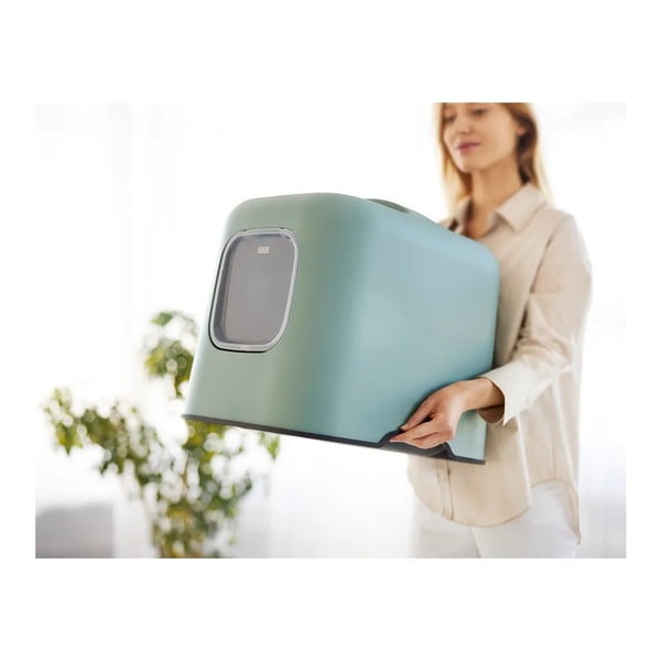 Zeleni set pijeska za mačke i lopatice Biala – Rotho-image-3