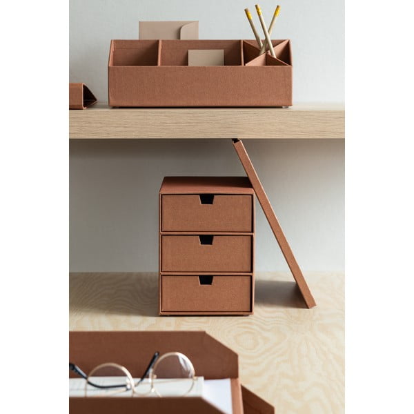 Kartonski uredski organizator za ladicu Ingrid Restore Paper Laminate – Bigso-image-1