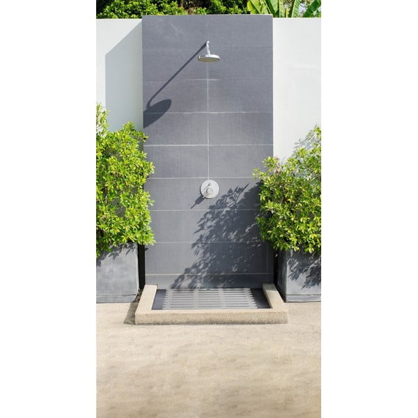 Bež plastična kupaonska prostirka 50x80 cm – Wenko-image-1