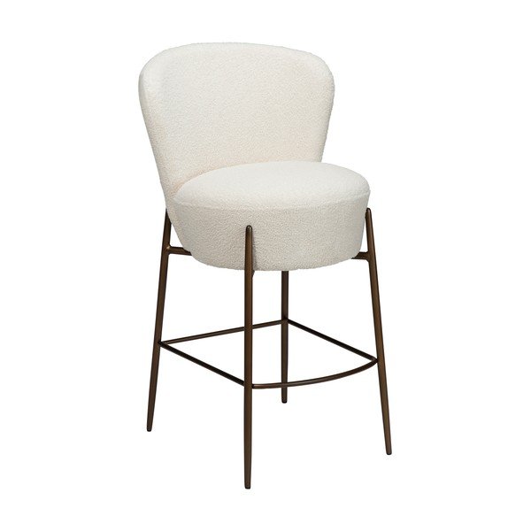 Svijetlo siva barska stolica (visine sjedala 68 cm) Orbit – DAN-FORM Denmark