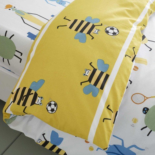 Dječja posteljina za bračni krevet 200x200 cm Bug Tastic - Catherine Lansfield-image-2