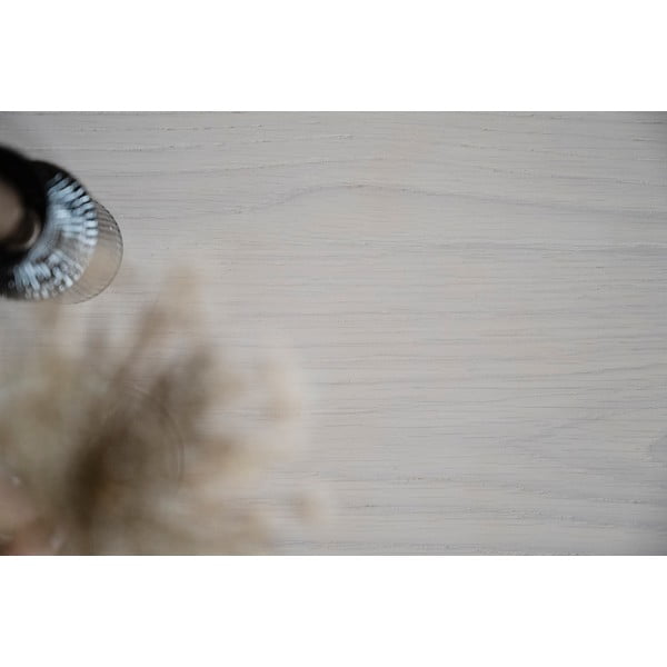 Okrugli stolić u dekoru hrasta u prirodnoj boji 90x90 cm Yumi - Rowico-image-4