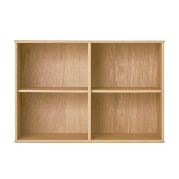 Viseća biblioteka u dekoru hrasta u prirodnoj boji 89x61 cm Mistral – Hammel Furniture